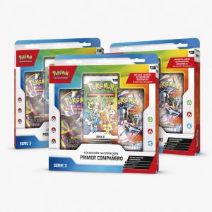 Tripack Pokemon Primer Compañero Serie 3 Espanol