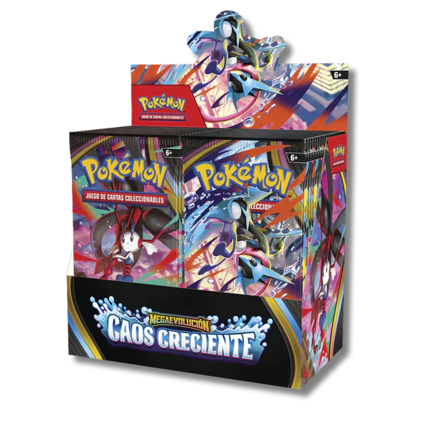 Booster Box – Megaevolución: Caos Creciente (Español)