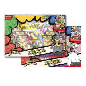 Colección con Poster Premium – Megaevolución: Héroes Ascendentes (Español)