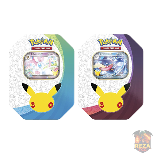 30 Aniversario - Latas ex Greninja/Sylveon (Español) Aleatorio