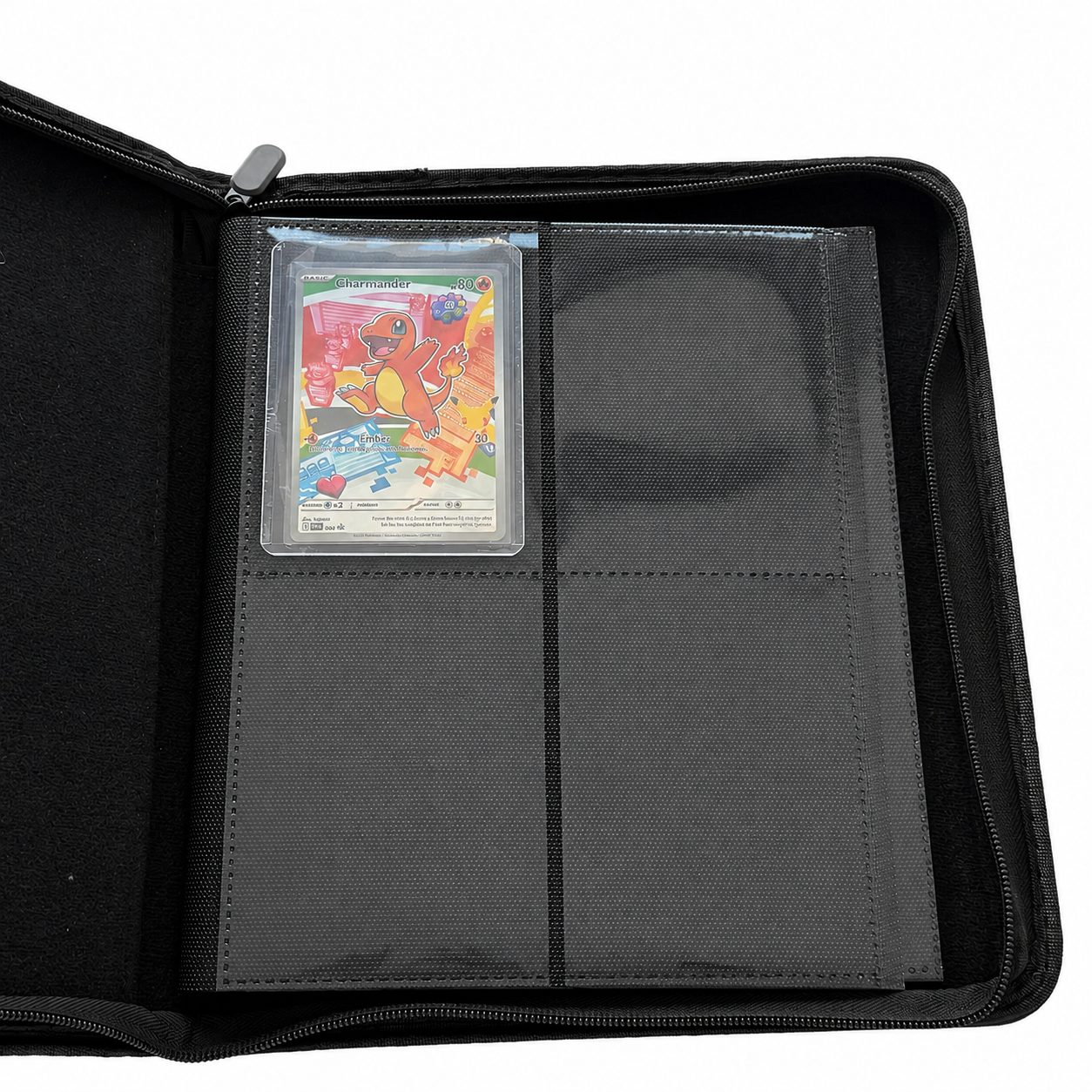 Álbum Binder para Top Loaders 2x2 – 128 Cartas – Negro - Imagen 6