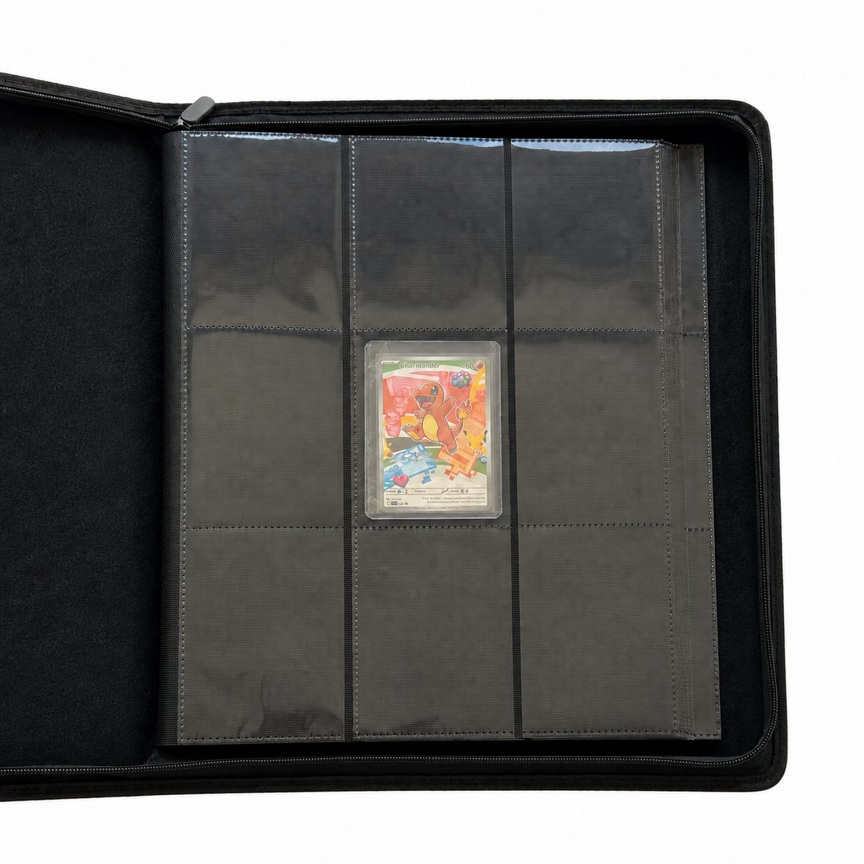 Álbum Binder para Top Loaders 3x3 – 324 Cartas – Negro - Imagen 6